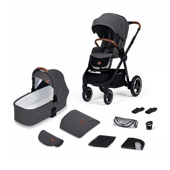 Slika Dječja kolica Everyday 2u1 dark gray CZM Kinderkraft