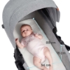 Slika Dječja kolica B-TOUR 3u1 light gray CZM Kinderkraft