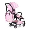 Slika Sportska kolica Influencer Monnalisa Antique Pink Leclercbaby