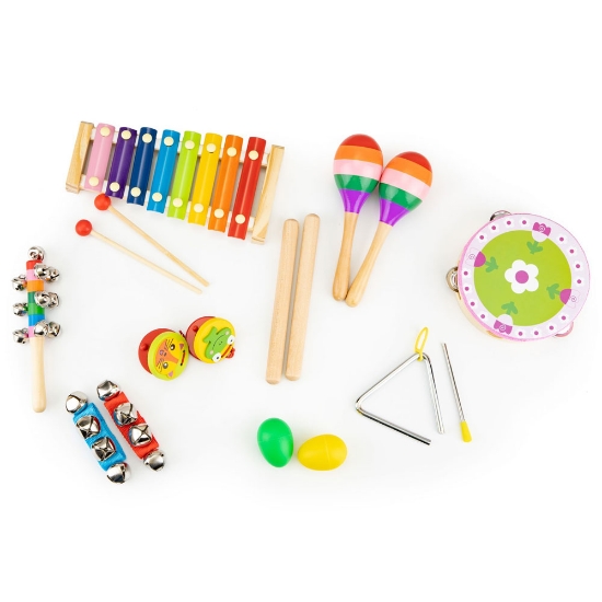 Slika Set glazbenih instrumenata od 14 dijelova Ecotoys