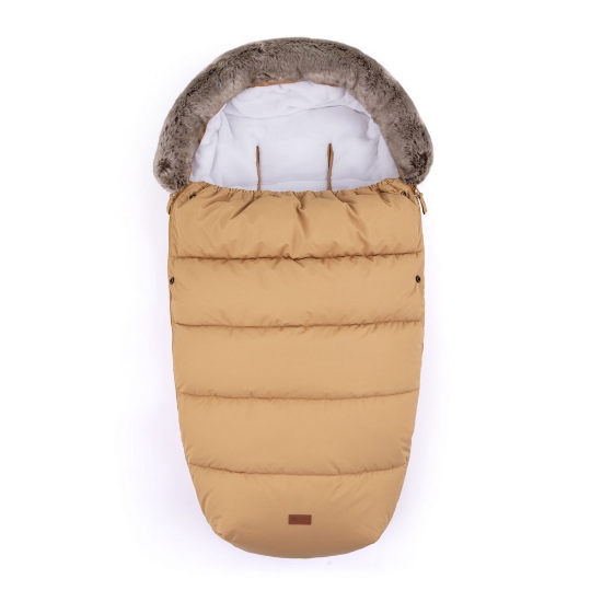 Slika Zimska vreća za kolica 4 in 1 Footmuff Comfy Elegant Caramel PETITE&MARS