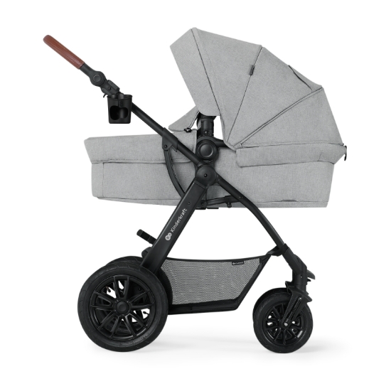 Slika Dječja kolica 3u1 XMoov light grey melange Kinderkraft