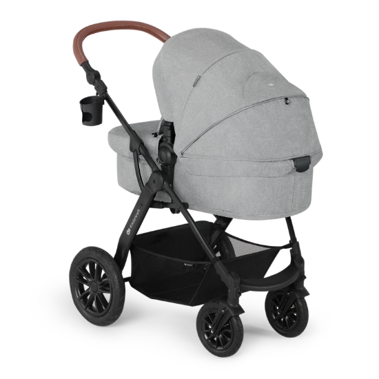 Slika Dječja kolica 3u1 XMoov light grey melange Kinderkraft