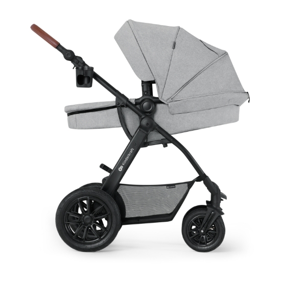 Slika Dječja kolica 3u1 XMoov light grey melange Kinderkraft