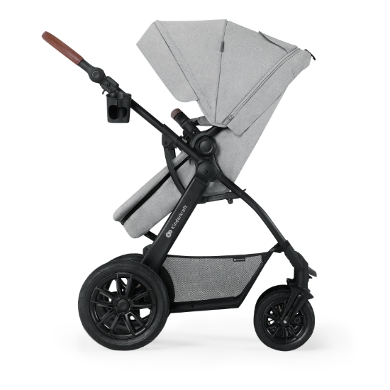 Slika Dječja kolica 3u1 XMoov light grey melange Kinderkraft