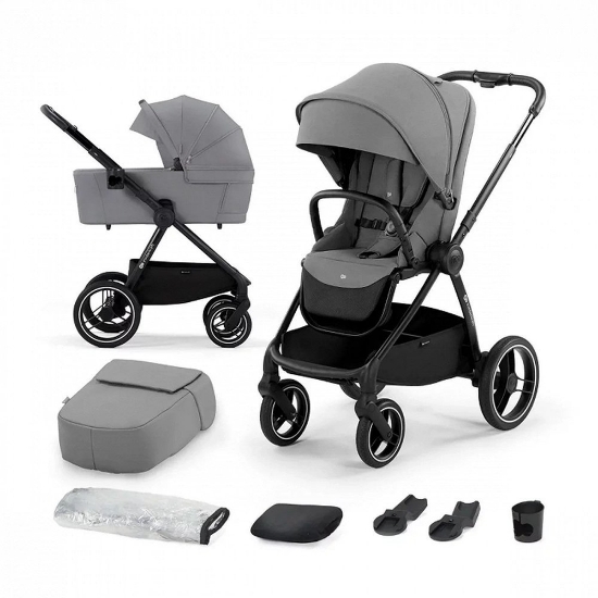 Slika Dječja kolica 3u1 Nea B Platinium Grey Kinderkraft