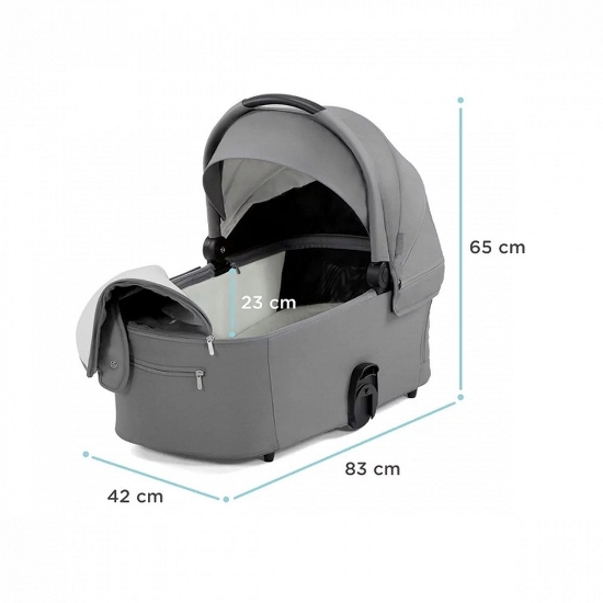 Slika Dječja kolica 3u1 Nea B Platinium Grey Kinderkraft