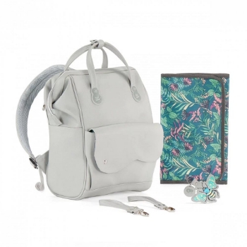 Slika Ruksak za mame TREASUREPACK sivi Kinderkraft