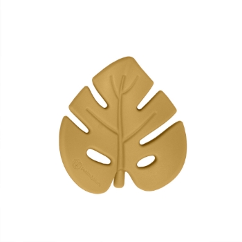 Slika Silikonska grickalica za zube Take&Match Intense Ochre PETITE&MARS