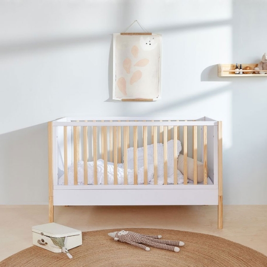 Slika Bellamy Tatam krevetić 140 x 70 cm, white/pine