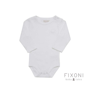 Slika Bodi dugi rukav White Sky vel. 74 Fixoni