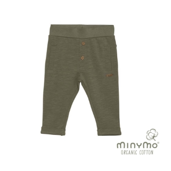 Slika Hlače od organskog pamuka Deep Lichen Green vel. 68 Minymo