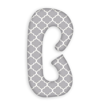 Slika Jastuk za dojenje tip C boja 121 sivi s uzorkom SuperMami