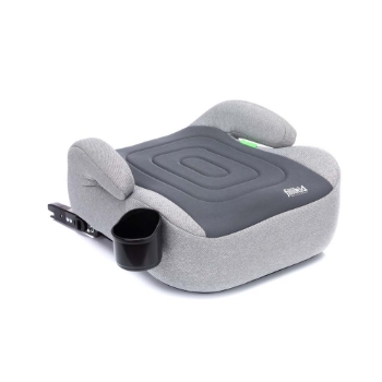 Slika Booster sjedalo za auto s Isofix i-size priključkom i držačem za čašu sivo Fillikid