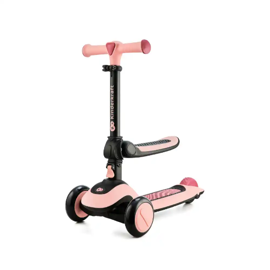 Slika Kinderkraft HALLEY STONE romobil, rose pink 
