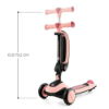 Slika Kinderkraft HALLEY STONE romobil, rose pink 