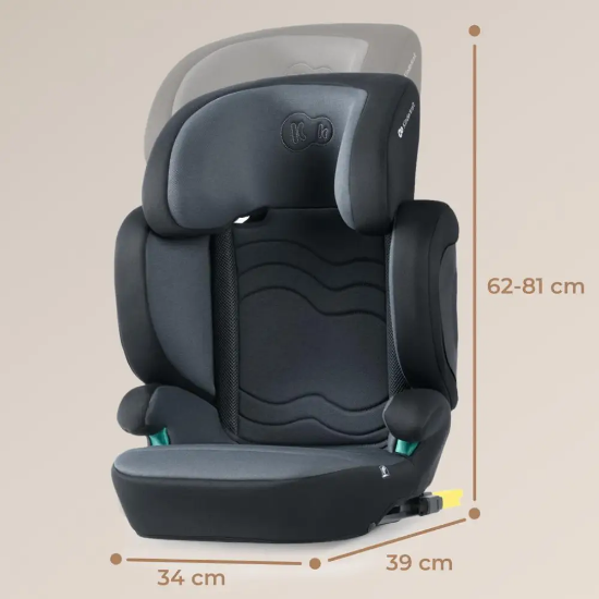 Slika Autosjedalica XPAND 2 i-Size Isofix 100-150 cm Graphite black Kinderkraft