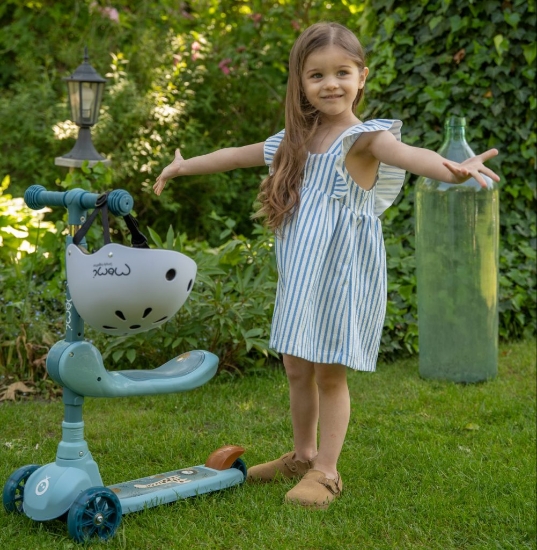 Slika MoMi KIURU dječji romobil, plavi 