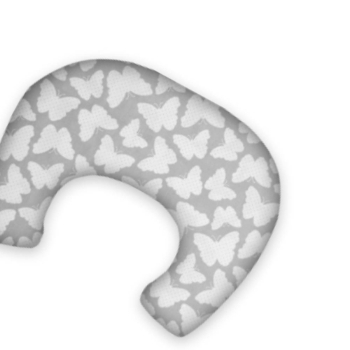 Slika Navlaka za jastuk za dojenje tip U, boja 018 leptiri SuperMami 