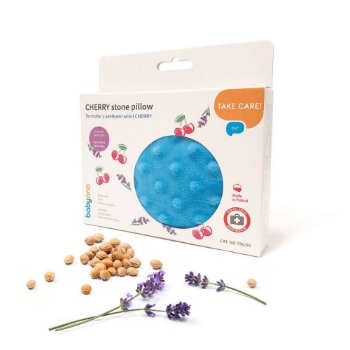 Slika Jastučić s košticama trešnje plava BabyOno
