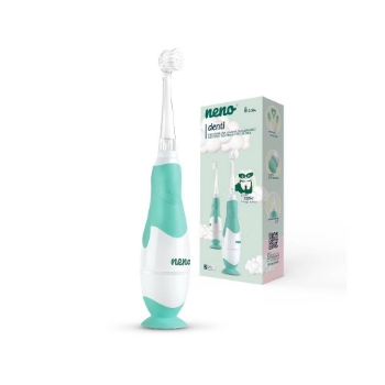 Slika Električna četkica za zube za djecu s dodacima Denti (od 3.mj) zelena NENO