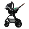 Slika Kinderkraft autosjedalica Mink PRO i- Size 0-13 kg (40-75 cm) - Siva