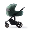 Slika Kinderkraft dječja kolica PRIME 2 MINK PRO 3u1, Dark Green