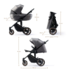 Slika Kinderkraft dječja kolica PRIME 2 MINK PRO 3u1, Shadow Grey