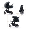 Slika Dječja kolica PRIME 2 MINK PRO 3u1, Venezian Black Kinderkraft 