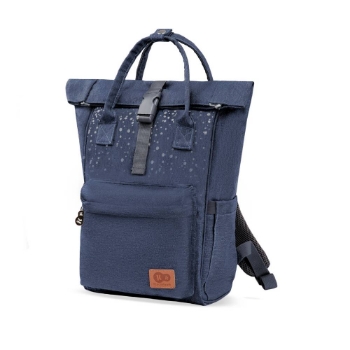 Slika Kinderkraft ruksak za mame MOONPACK CONFETTI, denim