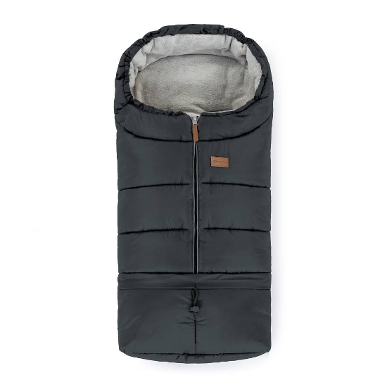 Slika PETITE&MARS Footmuff Jibot 3 u 1 zimska vreća za kolica, Charcoal Grey