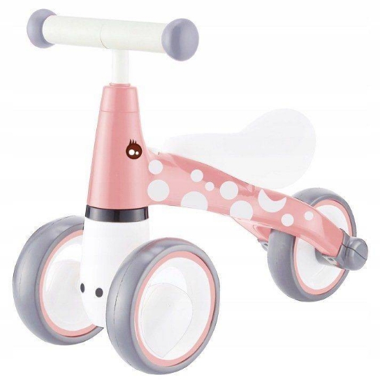 Slika Balans bicikl Flamingo rozi Ecotoys