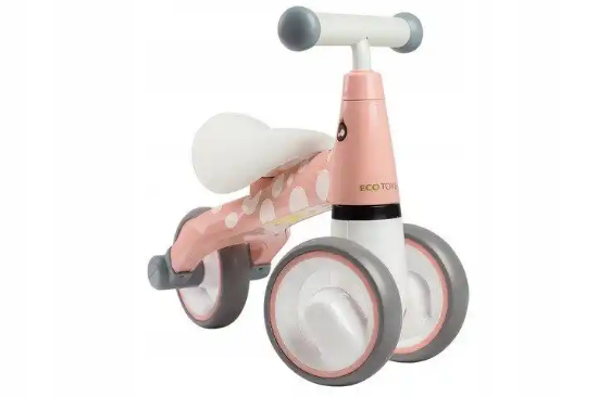 Slika Balans bicikl Flamingo rozi Ecotoys