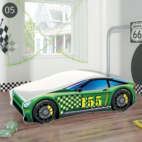 Slika Dječji krevet ACMA Auto 140x70 cm - 05 Racer 155