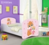 Slika Dječji krevet ACMA s motivom 140x70 cm - 33 Cats