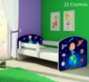 Slika Dječji krevet ACMA s motivom, bočna bijela 180x80 cm - 22 Cosmos