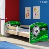 Slika Dječji krevet ACMA s motivom, bočna sonoma 180x80 cm - 14 Goal