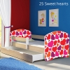 Slika Dječji krevet ACMA s motivom, bočna sonoma + ladica 180x80 cm 25-sweet-hearts