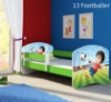 Slika Dječji krevet ACMA s motivom, bočna zelena 160x80 cm - 13 Footballer