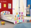Slika Dječji krevet ACMA s motivom 160x80 cm - 31 Owls