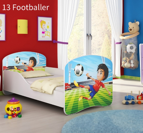 Slika Dječji krevet ACMA s motivom 180x80 cm - 13 Footballer