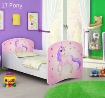 Slika Dječji krevet ACMA s motivom 180x80 cm - 17 Pony