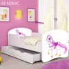 Slika Dječji krevet ACMA s motivom + ladica 140x70 cm 43-konjic