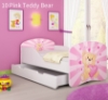 Slika Dječji krevet ACMA s motivom + ladica 160x80 cm - 10 Pink Teddy Bear