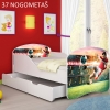 Slika Dječji krevet ACMA s motivom + ladica 160x80 cm 37-nogometas