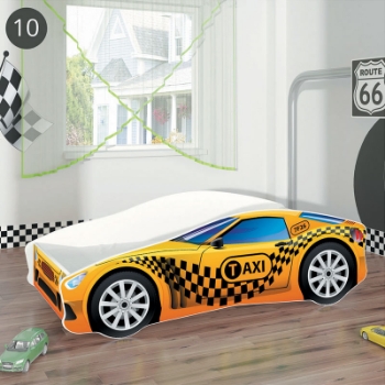 Slika Dječji krevet ACMA Auto 160x80 cm - 10 Taxi