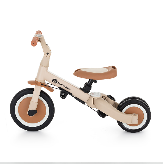 Slika Tricikl za djecu Turbo 5 u 1, Desert Sand PETITE&MARS