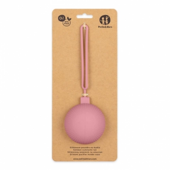 Slika Silikonska kutijica za dudu, Dusty Rose PETITE&MARS