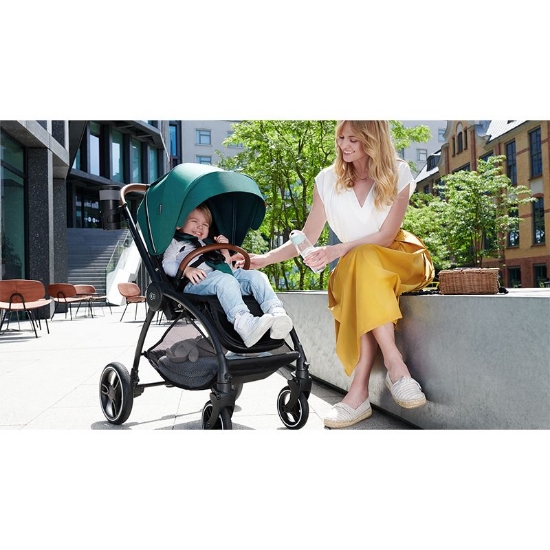 Slika Kolica Evolution Cocoon 2u1 siva -  Kinderkraft 