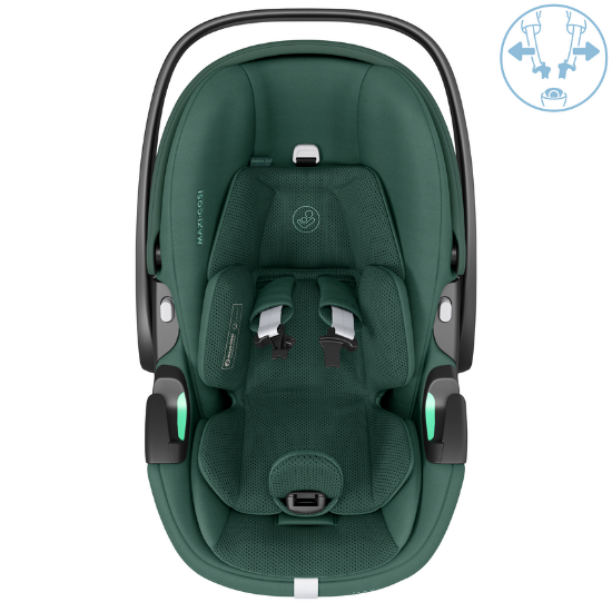 Slika Autosjedalica Pebble 360 Pro 2, Grupa 0+ (0-13 kg)  Zelena - Maxi-Cosi